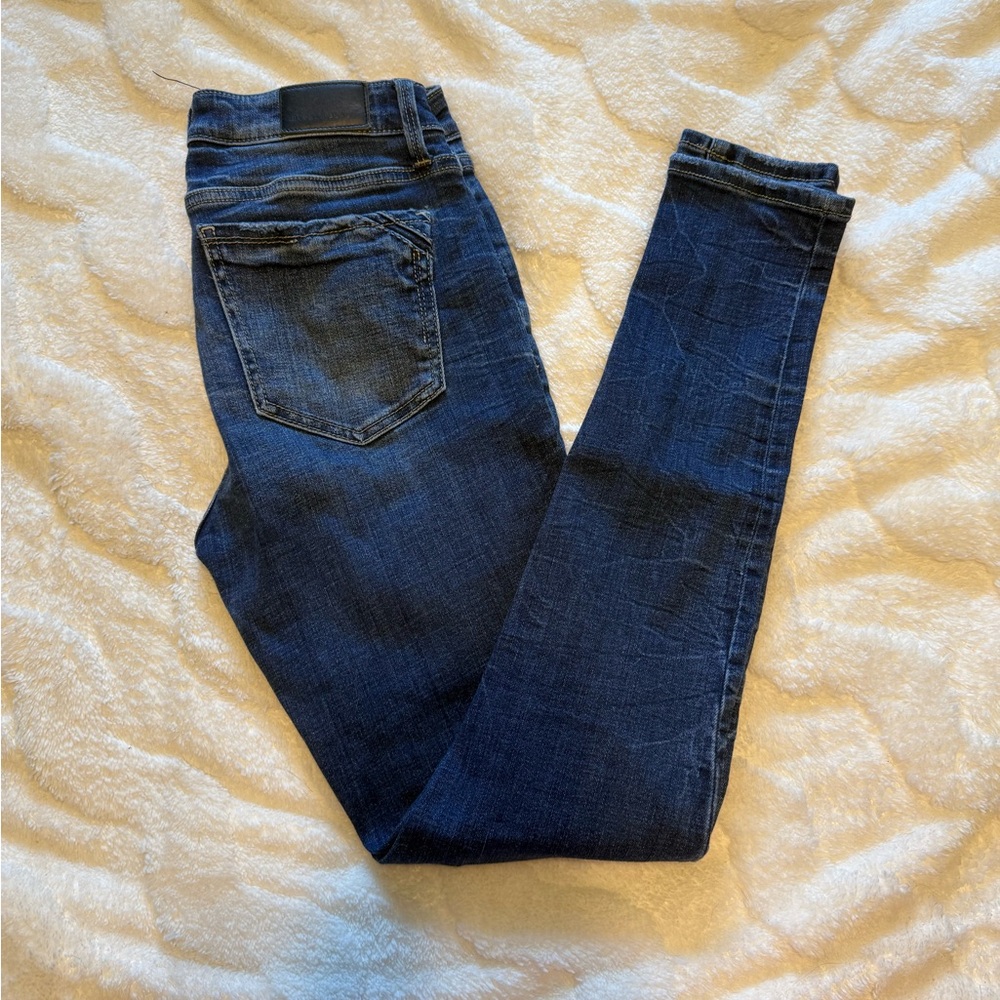 Buckle Black Fit 53 Women's Skinny Jeans - Dark Blue